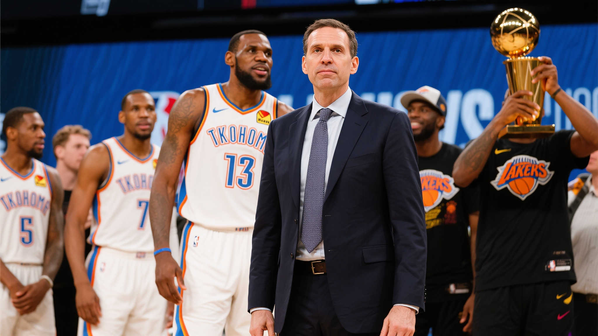 普雷斯蒂运筹帷幄,雷霆小市场逆袭夺冠 在现代NBA中,小市场球队往往面临更大的困难,无论